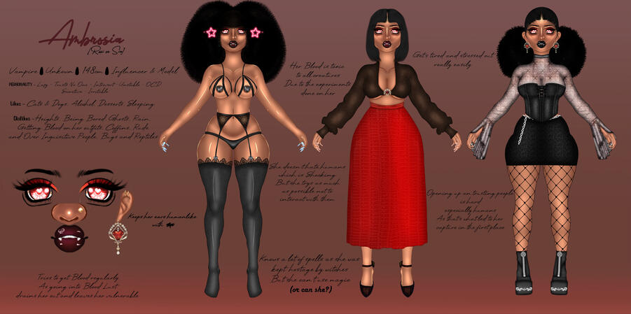 Ref Sheet of My OC Ref Sheet of My OC