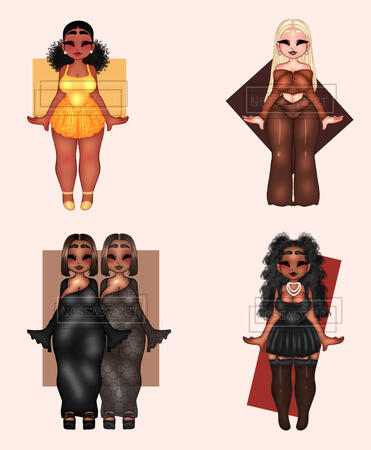 Adopt Batch #1 - Price: $5 - Base by JimmaB